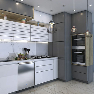 Nội Thất Tủ Bếp Nhỏ Chất Lượng Cao Phong Cách Hiện Đại Trung Quốc Bộ Tủ Bếp Dạng Mô-đun Tùy Chỉnh - Product Image 5