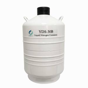 Contenedor de nitrógeno líquido YDS veterinario de aluminio al por mayor, tanque de nitrógeno líquido de 30L, contenedor de semen de toro nitrógeno líquido - Product Image 1