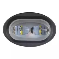 Vente en gros Point bleu rouge de sécurité Lentille ovale Led Lampe de travail Led Voyant d'avertissement Led pour chariot élévateur