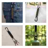 Cordon de paracorde tressé personnalisé Baiyuheng, bracelet tactique en paracorde, cordon de sécurité