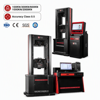 Máquina de Ensayo de Tracción de Alta Rigidez, Equipo de Prueba Universal Electrohidráulico para Institutos de Investigación e Inspección de Calidad