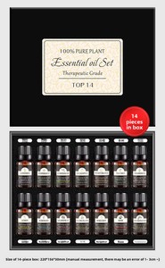 Single Bottle Set of 10ml Lavender Aromatherapy Essential Oil Floral Scent Moisturizer Aroma <b>Diffuser</b> Set Gift Box Packaging - Product Image 6