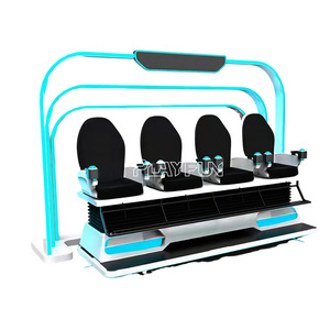 Bán nóng <span class=keywords><strong>4</strong></span> chỗ thiết bị giải trí thực tế ảo VR giả lập rạp chiếu phim cho trung tâm mua sắm và thành phố vui vẻ - Product Image 3