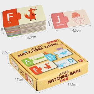 Juego Educativo de Aprendizaje del Alfabeto ABC con Tarjetas de Rompecabezas de Números del 1 al 20, Autocorrector y de Emparejamiento - Product Image 4