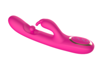 Masseur vibrant rotatif pour point G avec perles tournantes