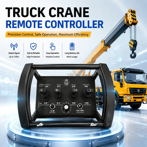 รีโมทคอนโทรลไร้สายอุตสาหกรรมแบบ Heavy Duty พร้อมจอยสติ๊กไฮดรอลิก ควบคุมการทำงานแบบซิงโครนัส รองรับหลายฟังก์ชั่น ผลิตตามสั่ง มาตรฐาน CE - Product Image 4