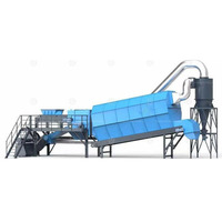 Séparateur d'air automatique 120t/jour multifonctionnel pour déchets solides, projets de construction de ponts surélevés et de bâtiments, classificateur d'air