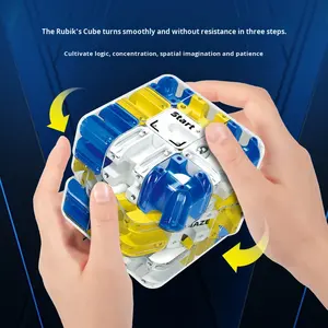 Nuevo Laberinto 3D para <span class=keywords><strong>Cubo</strong></span> <span class=keywords><strong>de</strong></span> Plástico, Juguete Antiestrés para Niños, <span class=keywords><strong>Juego</strong></span> <span class=keywords><strong>de</strong></span> Rompecabezas, Inteligencia, Pensamiento Lógico, Novedad - Product Image 4