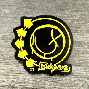 En gros : Pins musicaux en métal, Pins en émail du groupe Blink-182 (souvenir), Pins de revers rock punk, Accessoires de badges en alliage métallique émaillé - Product Image 3