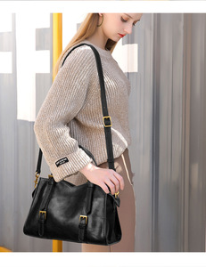 New Fashion Designer Crossbody Bags High Quality Genuine <b>Leather</b> Shoulder Messenger Bag Casual Totes Women Handbags and <b>Purses</b> - Product Image 6