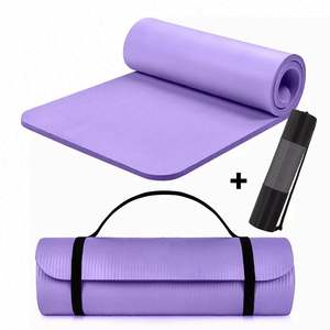 Tapete de Yoga Ecológico de NBR Reciclado, con Logotipo Impreso Personalizado, Color Personalizado, Plegable, 6mm/8mm, Set de Yoga y Pilates - Product Image 3