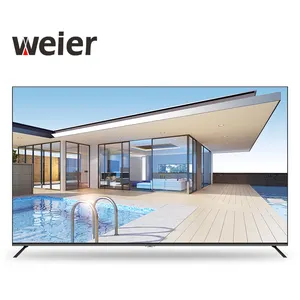 Weier निर्माता OEM एलईडी टीवी स्मार्ट 4K होटल टीवी