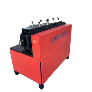 Multi-functional square tube straightening/derusting integrated machine High strength angle steel/round pipe straightener