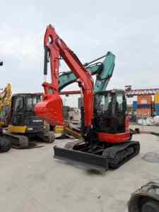 Miniexcavadora Hidráulica Kubota KX163-5 Usada en Venta, Excavadora Pequeña de Segunda Mano con Gran Fuerza de Excavación y Fácil Mantenimiento - Product Image 3