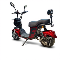 Nouveau modèle de vélo électrique CityBike EMoto Electrica Scooter 1000W, empattement de 1300 mm avec pneus larges