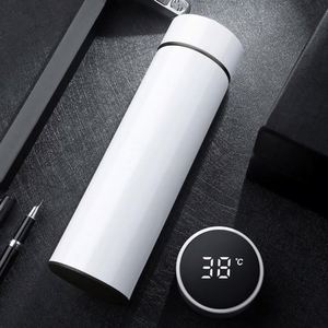 กระติกน้ำสุญญากาศแอลอีดีมีโลโก้กำหนดได้เองขนาด500มล. กระติกน้ำสแตนเลสสมาร์ท - Product Image 2