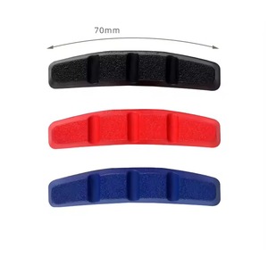 Plaquettes de frein V-<span class=keywords><strong>Brake</strong></span> pour vélo de montagne BMX - Plaquettes de frein en caoutchouc silencieuses, résistantes à l'eau et à l'usure, avec installation facile - Product Image 3