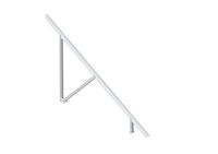 Supports de panneaux solaires EPC robustes multi-scènes pour carport, rails en aluminium au sol, pinces en acier inoxydable, supports réglables, garantie 25 ans