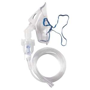 Masker <span class=keywords><strong>Nebulizer</strong></span> Oksigen Sekali Pakai PVC Kelas Medis Buatan Cina Dengan Selang - Product Image 2