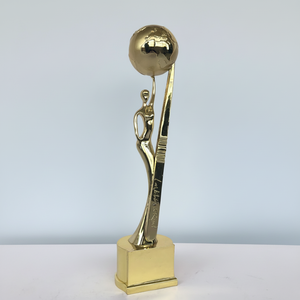 Trofeo de Figura de Médico/Enfermera Personalizado con Logotipo Personalizado, Fundición y Grabado en Metal Dorado Resistente - Product Image 1