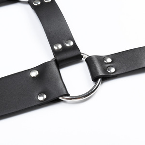 Harnais de corps gothique à lanières en cuir pour hommes Sexy <span class=keywords><strong>Erotica</strong></span> Lingerie Clothing Sex Toys for Men - Product Image 6