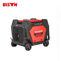 Générateur portable écologique BISON BS10500iE, refroidi par air, 4 temps, 70 dB, démarrage manuel, électrique, télécommande, 110 V, 220 V, 9 kW