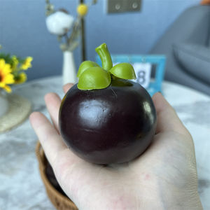 Modelo de Frutas Realistas, Frutas Artificiales de Simulación, Decoración de Mangostán para Fiestas, Hoteles y Supermercados - Product Image 4