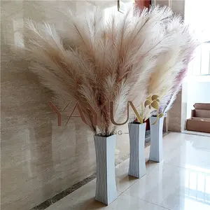 YAYUN CH2087 Artificial Flowers Colorful Large Pampas Grass For Home Decor