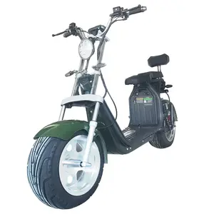 Yetişkin elektrikli Phat Scooter Citycoco Har Ley elektrikli spor motosiklet