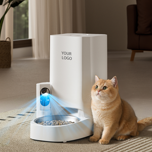 Manufacture Supply App Remote Monitor Voice Record Large Storage Smart Automatic Pet <strong>Feeder</strong> With HD Camera for <strong>Cats</strong> - Product Image 1
