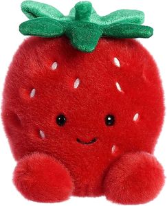 Peluche fraise personnalisée - Jouet en peluche super doux et moelleux, brodé, design mignon de <span class=keywords><strong>dessin</strong></span> <span class=keywords><strong>animé</strong></span>, fonction anti-stress, personnalisable - Product Image 2