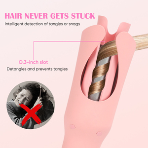 Fer à Boucler Automatique Sans Fil Rotatif à 360 Degrés pour Boucles Rapides, Kit Professionnel de Coiffure avec Options Multicolores – Prix de Gros - Product Image 5