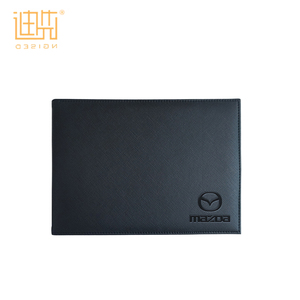 Logo personnalisé nouvelle marque <span class=keywords><strong>de</strong></span> conception industrielle <span class=keywords><strong>de</strong></span> voiture en cuir pu <span class=keywords><strong>document</strong></span> <span class=keywords><strong>support</strong></span> manuel - Product Image 1