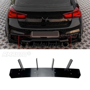 Glossy Black Racing Durability Rear Diffuser Rear Bumper Splitters Spoiler Lip Fit for BMW F20 M140i 2017 2018 2019 Mounting Kit - Product Image 1