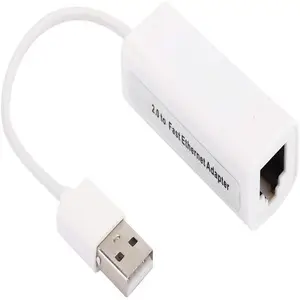 USB 2.0 to Ethernet Adapter USB2.0 Network Card to RJ45 External USB Computer Network Adapters 95M LAN Wired Network Adapter