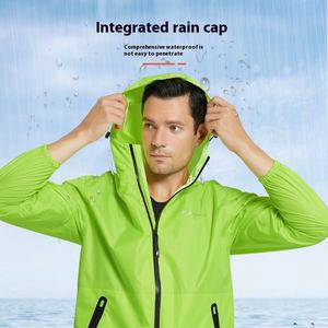 Conjunto de Capa de Chuva e Calças Impermeáveis Leves para Verão para Homens e Mulheres para Viagens e Passeios de Carro Elétrico - Product Image 3