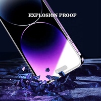 Kit de montage automatique antistatique pour iPhone 15 Pro Max avec protection d'écran en verre trempé anti-poussière