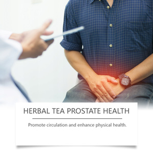 Thé Herbal Certifié ISO et Halal pour la Santé de la Prostate, Conditionné en Vrac, Sachet de Traitement Corporel avec Emballage Boîte et Tasse, Saveur - Product Image 3