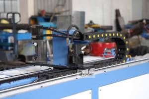 Byfo Roestvrij Staal Hvac Kanaal Hoek Ijzeren Flens Maker <span class=keywords><strong>Machine</strong></span> Hoek Ijzer Productielijn - Product Image 4