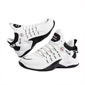 Nouvelles Chaussures de Sport Décontractées pour Hommes Printemps-Automne-Hiver-Été 2026 – Polyvalentes, Rehaussées, en Maille Respirante et Antidérapantes - Product Image 4