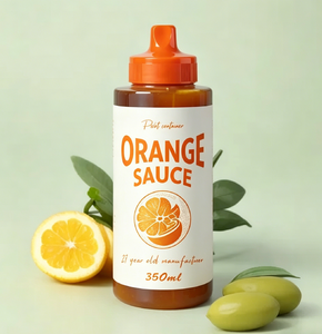 Botella de Plástico de Grado Alimenticio de 250 ml y 500 ml con Tapa, Botella Dispensadora de Salsa para Ensaladas, Mermeladas, Ketchup y BBQ - Product Image 1