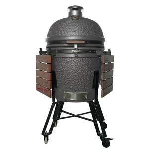 <span class=keywords><strong>Barbecue</strong></span> Kamado Auplex Luxe en Céramique Premium 21-22 Pouces, en Acier Inoxydable, Sans Fumée, Hauteur Réglable, pour Extérieur - Product Image 3