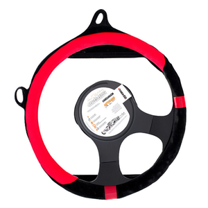 Housse de volant en velours noir, universelle, pour accessoires intérieurs de voiture - Product Image 2