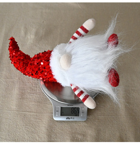 Poupée de Noël de 30 cm, elfe gnome avec lumière LED, décorations de Noël pour la maison, Noël, Navidad, Nouvel An 2023, cadeaux pour enfants - Product Image 5