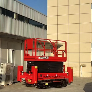 6/8/10/12/14/16M <span class=keywords><strong>Crawler</strong></span> điện Scissor Lift nền tảng/tự hành điện theo dõi Scissor Lift - Product Image 2