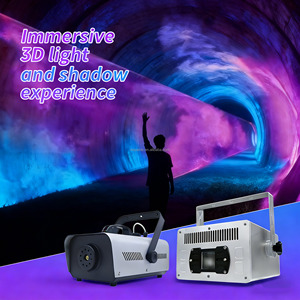 3D-Laser-Nebellicht mit Hitzeschutz, Immersiver Effekt für Hochzeiten & Kunstinstallationen 2-10W Einstellbares Laser-Nebelsystem - Product Image 1
