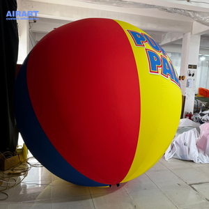 Bola colorida inflable a medida con logotipo impreso, bola inflable de actividad de escenario de fiesta de <span class=keywords><strong>circo</strong></span> para decoración colgante - Product Image 3