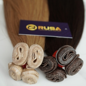 ผมต่อแบบเส้นตรง  ผมแท้เวียดนาม  แบบ Double Drawn Remy  ทรงตรง  แบบ Hybrid Genius Weft ขายส่ง - Product Image 3