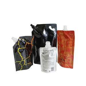 โลโก้ที่กำหนดเองร่างกายขัดพวยกระเป๋าพิมพ์อย่างเต็มที่ถุงบรรจุภัณฑ์ของเหลว - Product Image 2