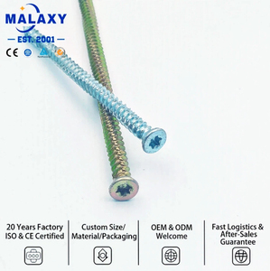 Tornillo para Concreto Malaxy con Certificación CE, Acero Inoxidable 304, Cabeza Torx, Estándar Alemán, Rosca Alta-Baja - Product Image 2